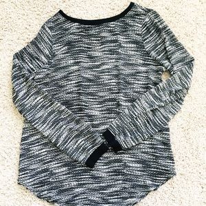 Lou & Grey Black & White Blouse